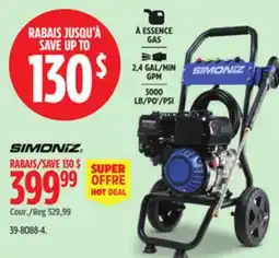 Canadian Tire SIMONIZ 300 PSI Gas Pressure Washer Accessories Heavy Duty offer