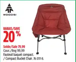 Canadian Tire Compact Bucket Chair offer