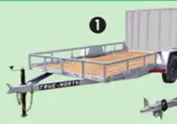Canadian Tire True North Galvanized 77˝ x 12´ Trailer with Gate offer