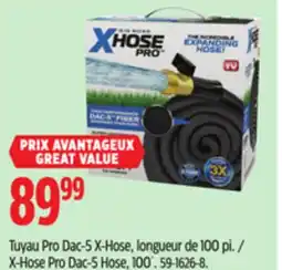 Canadian Tire X-Hose Pro Dac-5 Hose, 100' offer