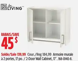 Canadian Tire 2-Door Wall Cabinet offer