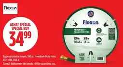 Canadian Tire FLEXON Medium-Duty Hose, 100´ offer