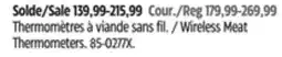 Canadian Tire MEATER Wireless Meat Thermometers offer