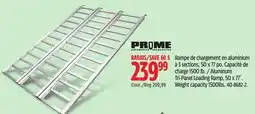 Canadian Tire Prime Aluminum Tri-Panel Loading Ramp, 50 x 77˝ offer