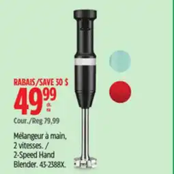 Canadian Tire KitchenAid 2-Speed Hand Blender offer