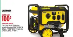 Canadian Tire 3650/4550W Portable Gas Generator. 224cc offer