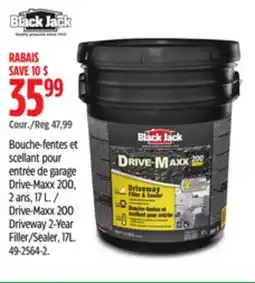 Canadian Tire Black Jack Drive-Maxx 200 Driveway 2-Year Filler/Sealer, 17L offer