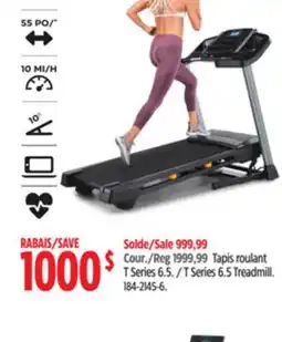 Canadian Tire T Series 6.5 Treadmill offer