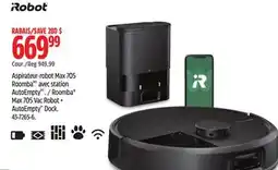 Canadian Tire Roomba Max 705 Vac Robot + AutoEmpty Dock offer