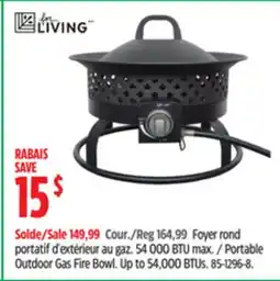 Canadian Tire Portable Outdoor Gas Fire Bowl offer
