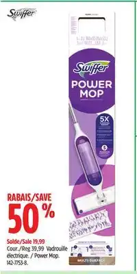 Canadian Tire Power Mop offer