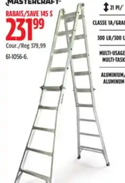 Canadian Tire MASTERCRAFT offer