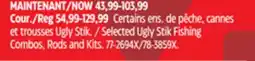 Canadian Tire Selected Ugly Stik Fishing Combos offer