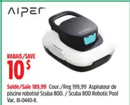 Canadian Tire Scuba 800 Robotic Pool Vac offer
