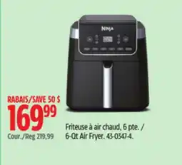 Canadian Tire Ninja 6-Qt Air Fryer offer