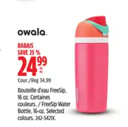 Canadian Tire FreeSip Water Bottle offer