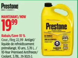 Canadian Tire 10-Year Premixed Antifreeze/ Coolant offer