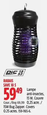 Canadian Tire PIC 15W Bug Zapper offer