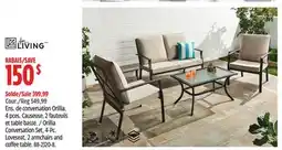 Canadian Tire For Living Orillia Conversation Set, 4-Pc offer