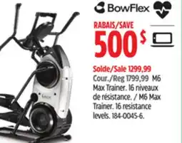 Canadian Tire Bowflex M6 Max Trainer offer