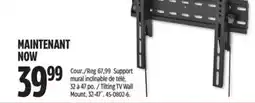 Canadian Tire Bluehive Tilting TV Wall Mount, 32-47˝ offer