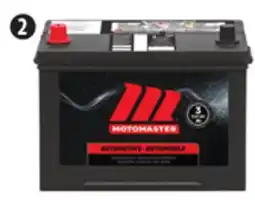 Canadian Tire MotoMaster Batteries offer