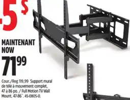 Canadian Tire BLUEHIVE Full Motion TV Wall Mount, 47-86˝ offer