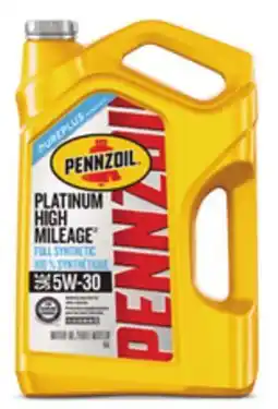 Canadian Tire Penzoil Platinum High Mileage Synthetic Motor Oil offer