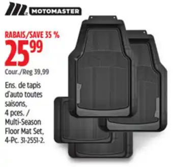 Canadian Tire Motomaster Multi-Season Floor Mat Set offer