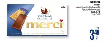 Jean Coutu STORCK Merci Assorted chocolates offer