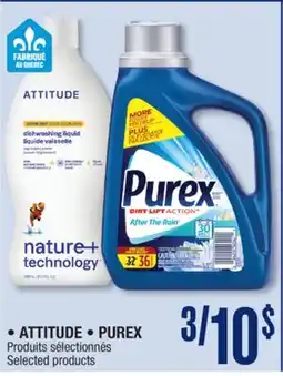 Jean Coutu • ATTITUDE • PUREX Selected products offer
