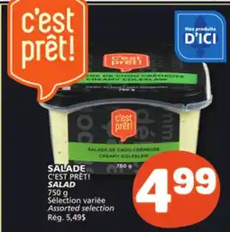 Marché Bonichoix C'EST PRÊT! SALAD offer