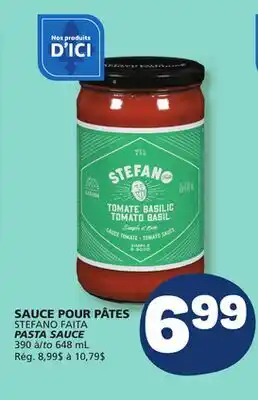 Marché Bonichoix STEFANO FAITA PASTA SAUCE offer