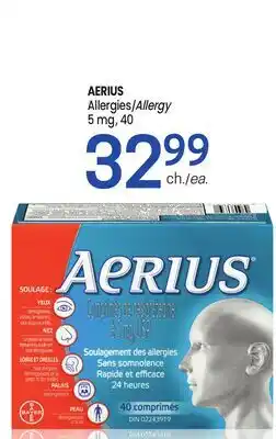 Uniprix AERIUS Allergies/Allergy offer