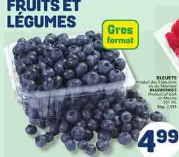 Marché Bonichoix BLUEBERRIES offer