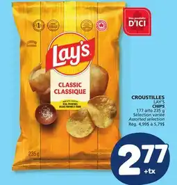 Marché Bonichoix LAY'S CHIPS offer