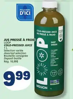 Marché Bonichoix LOOP COLD-PRESSED JUICE offer