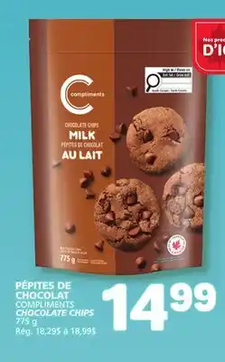 Marché Bonichoix COMPLIMENTS CHOCOLATE CHIPS offer