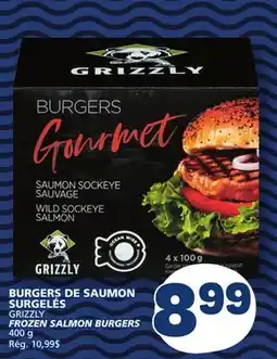 Marché Bonichoix GRIZZLY FROZEN SALMON BURGERS offer