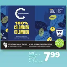 Marché Bonichoix COMPLIMENTS ECO CUP COFFEE offer