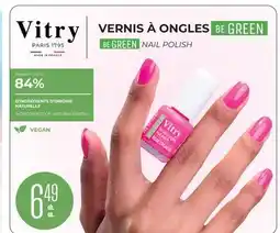 Jean Coutu VITRY NAIL POLISH offer