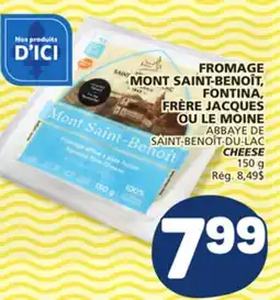 Marché Bonichoix ABBAYE DE SAINT-BENOÎT-DU-LAC CHEESE offer