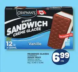 Marché Bonichoix CHAPMAN'S FROZEN TREATS offer