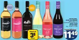 Marché Bonichoix SMOKY BAY (1 L) OR KEEP CALM (750 mL) WHITE, ROSÉ OR RED WINE offer
