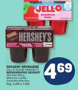 Marché Bonichoix JELL-O | HERSHEY'S REFRIGERATED DESSERT offer