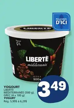 Marché Bonichoix LIBERTÉ YOGURT offer
