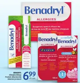 Uniprix BENADRYL Allergies/Allergy offer