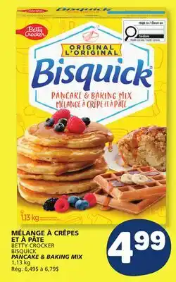 Marché Bonichoix BETTY CROCKER BISQUICK PANCAKE & BAKING MIX offer