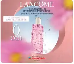 Jean Coutu LANCOME offer