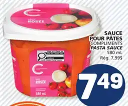 Marché Bonichoix PASTA SAUCE COMPLIMENTS offer